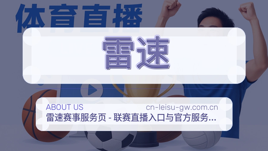 雷速服务理念